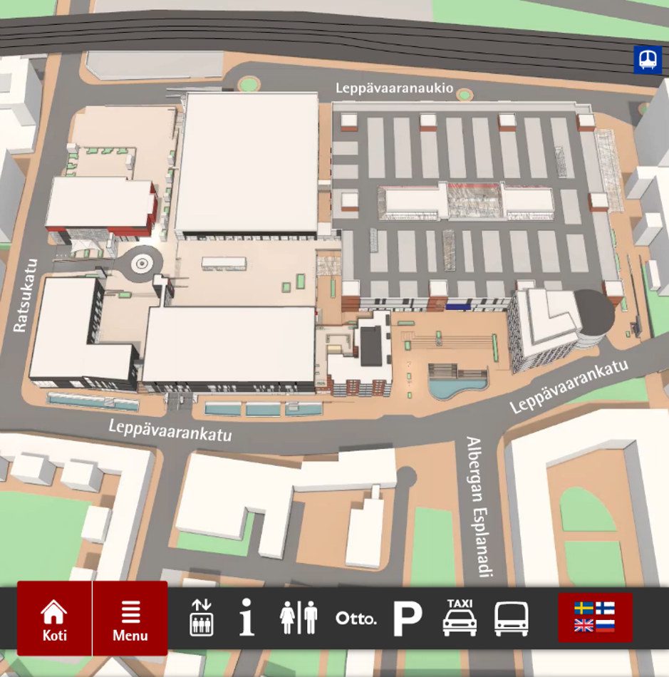 3D wayfinding example