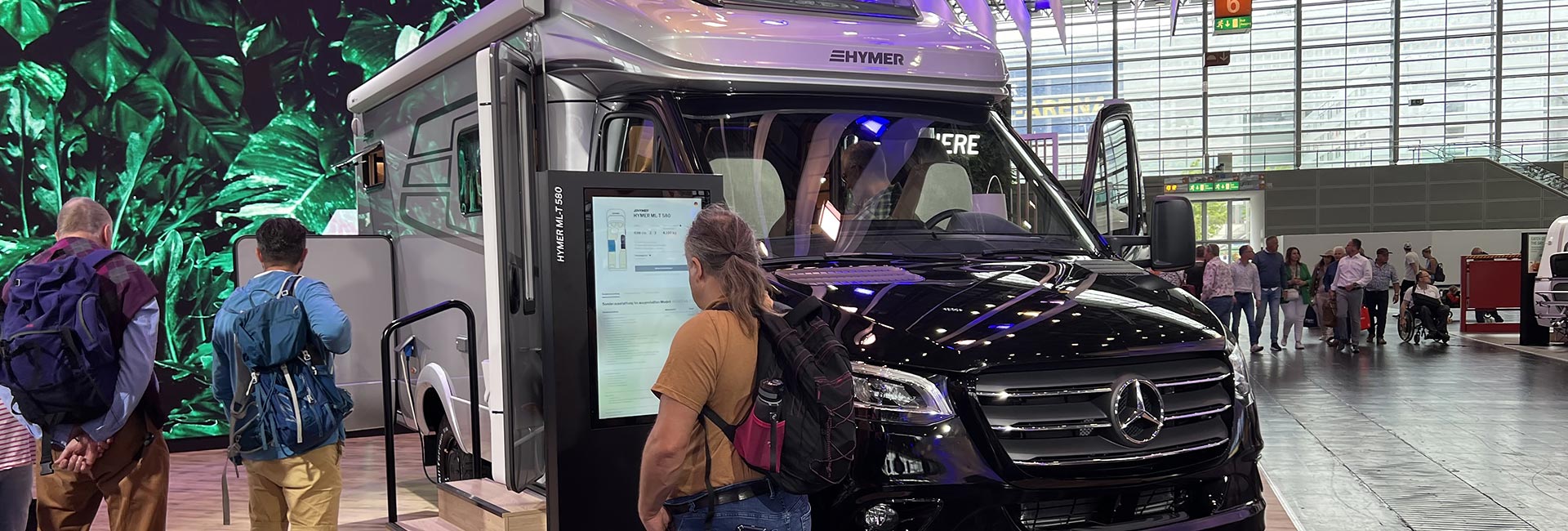 Erwin Hymer Group mit erfolgreichem Messeauftritt dank Kioskterminals